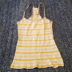 Striped racerback tank